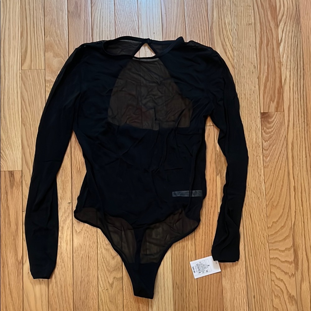 Black Long Sleeve Bodysuit